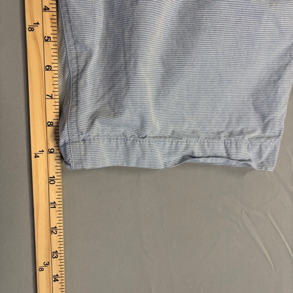 U.S. Polo Assn. Men's Light Blue Striped Shorts - Picture 8 of 8